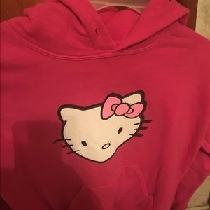 Hello Kitty hooded sweatshirt!
