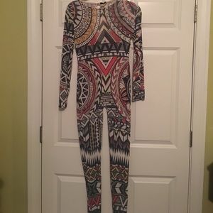 One piece body suit
