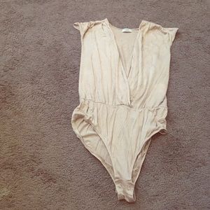 Beige bodysuit