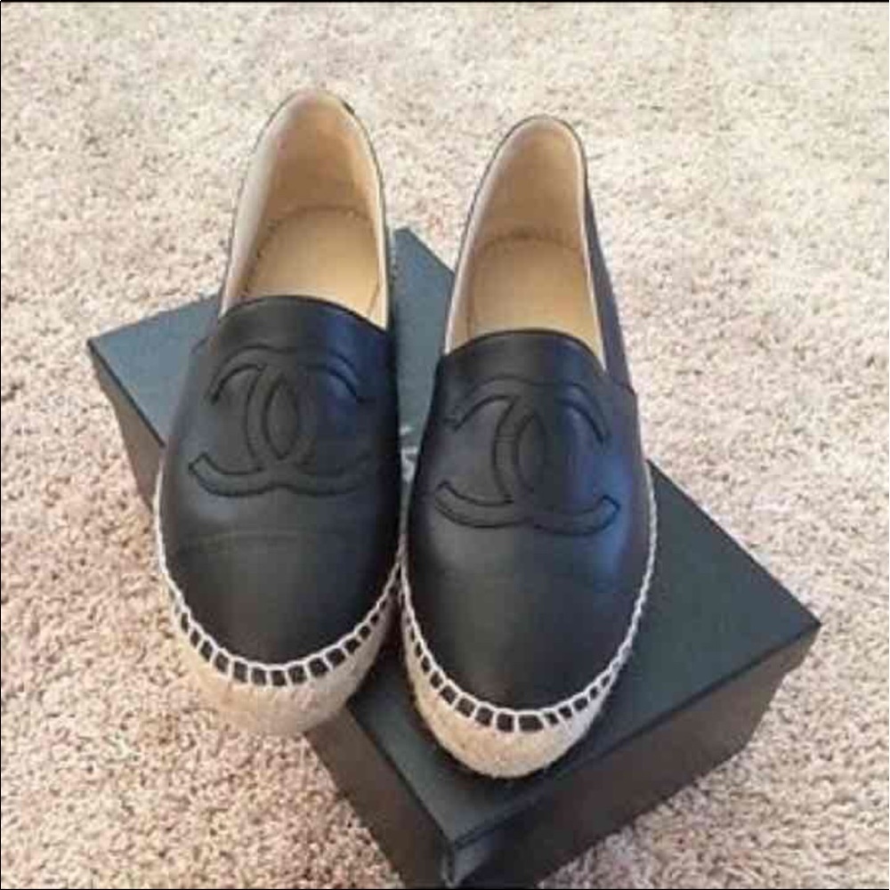 Authentic Chanel Espadrilles 41