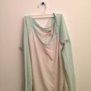 VS pink baseball tee