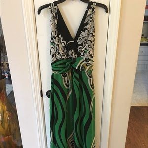 Gorgeous jungle maxi dress