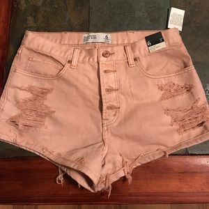 Abercrombie high waisted shorts