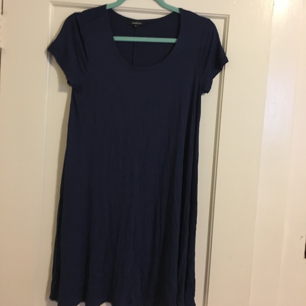 Navy t shirt dress