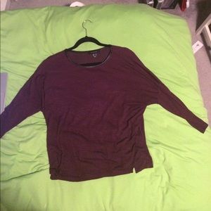 Maroon shirt