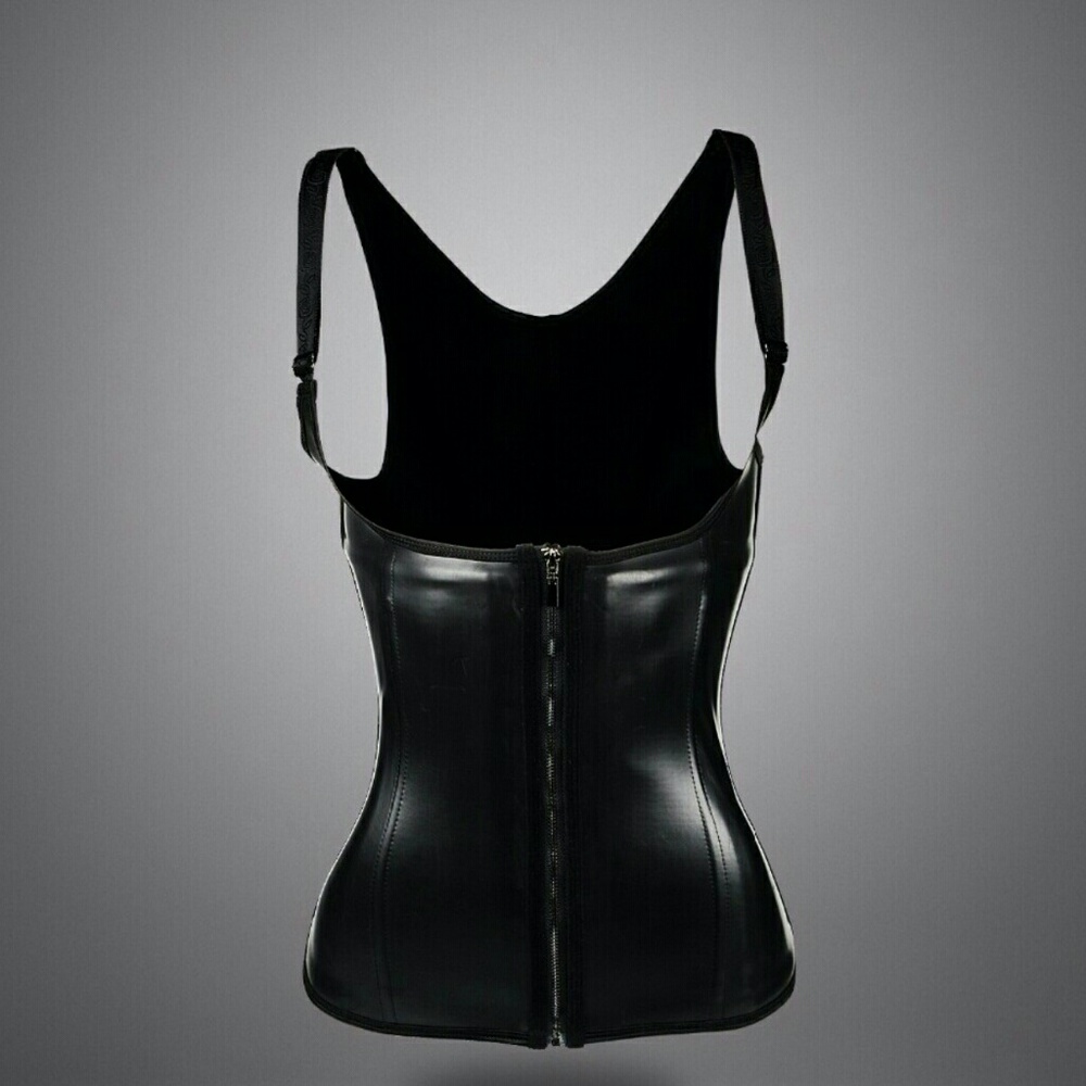 body shaper latex waist cincher trainer