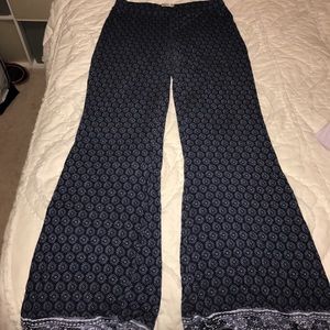Abercrombie kids wide leg flowy pants