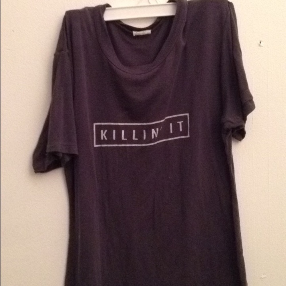 KILLIN IT crop top