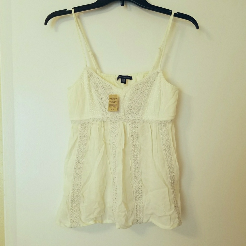 American Eagle Outfitters cream cami