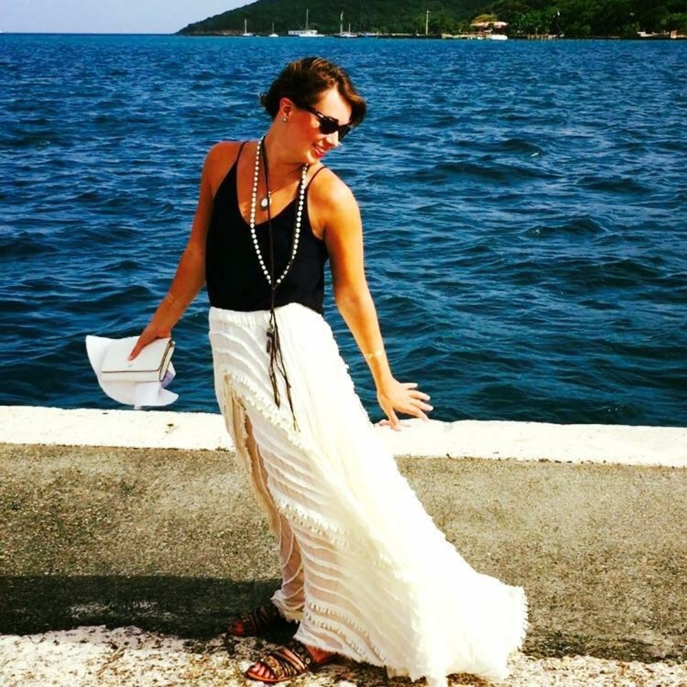 Free People Cotton Boho Skirt