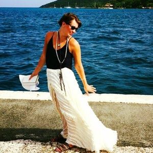 Free People Cotton Boho Skirt