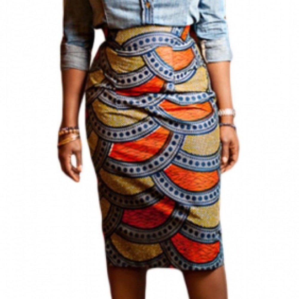 New African inspired skirt