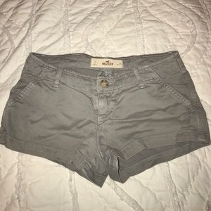 Light grey hollister shorts