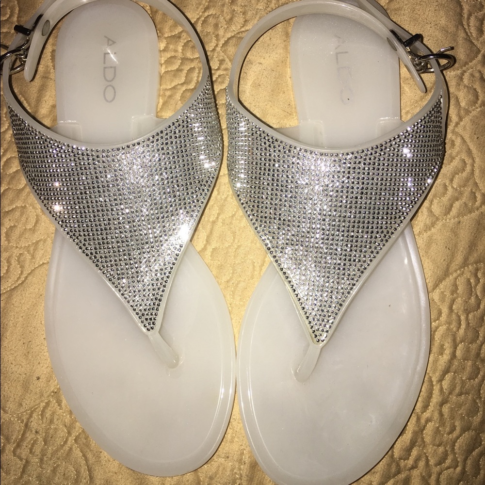 Aldo Bling Jelly Sandal
