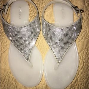 Aldo Bling Jelly Sandal