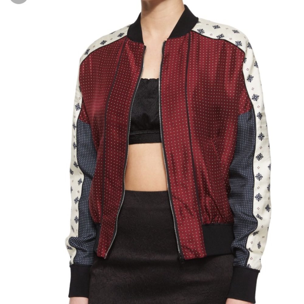 🚨LAST CHANCE🚨Rag & bone silk bomber