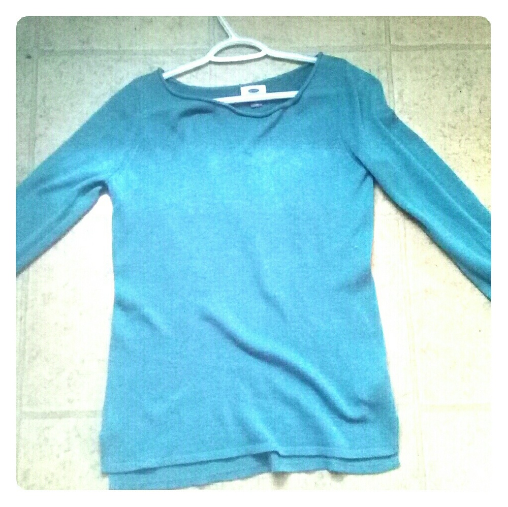 Blue sweater