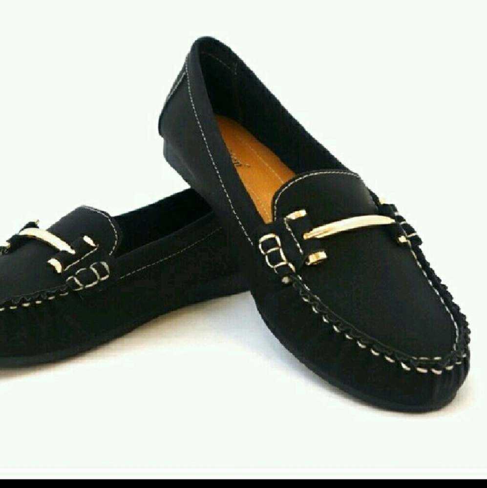 Black flats