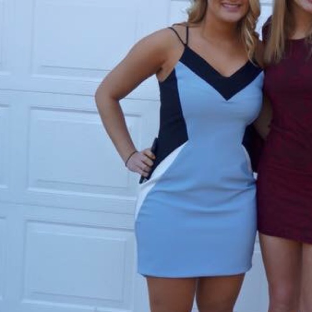 RIVER ISLAND Color Block Dress
