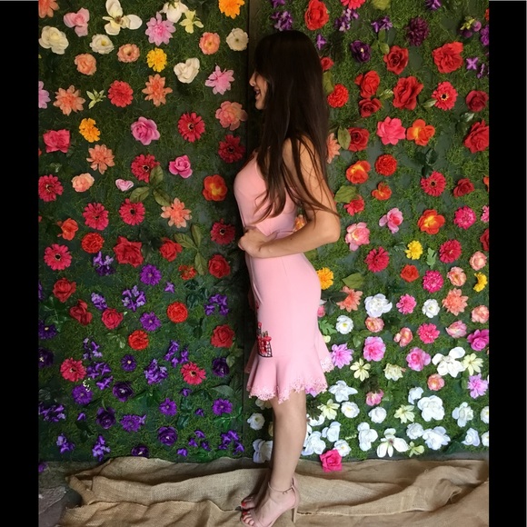 Floral Patch Pink Dress-LAST ONE📍 - Picture 2 of 6