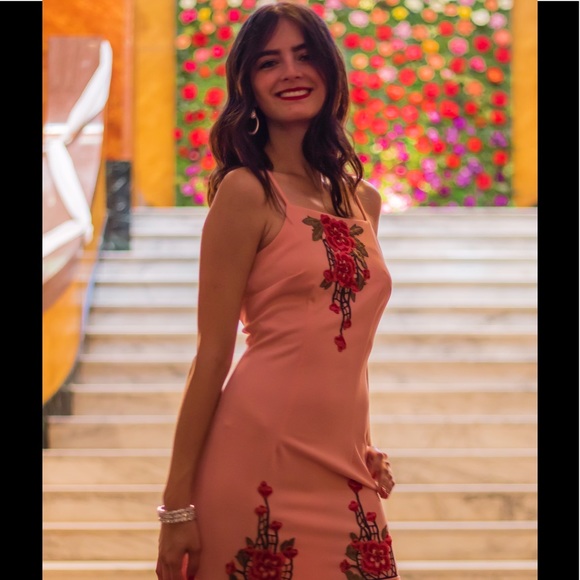 Floral Patch Pink Dress-LAST ONE📍 - Picture 5 of 6