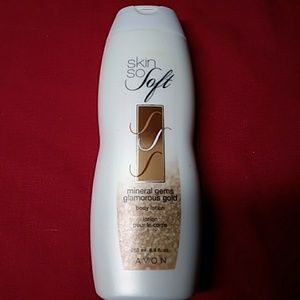 Skin So Soft Mineral Gems Glamorous Gold Lotion