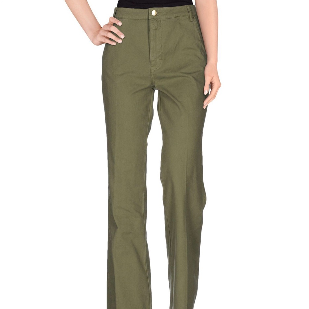 Tory Burch Green khakis