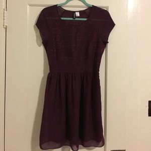 Cute burgundy dress