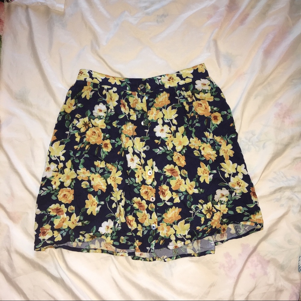 Forever 21 Floral Skirt