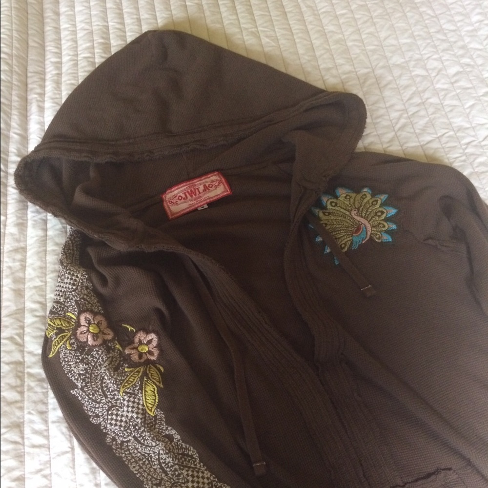 JWLA lightweight sweatshirt with embroidery