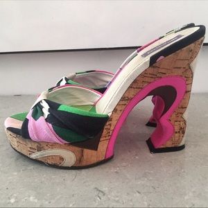 Original Emilio Pucci platform sandals 🍭