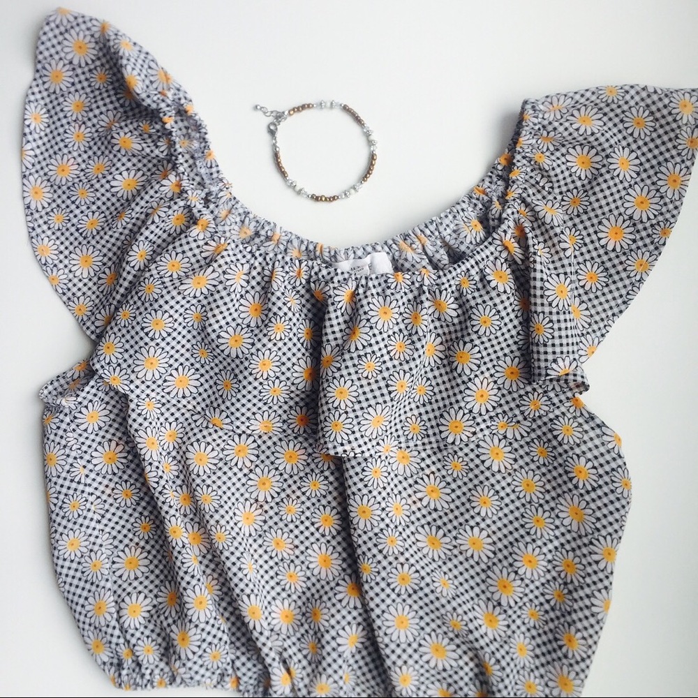 "Nice" Floral Blouse Size Small