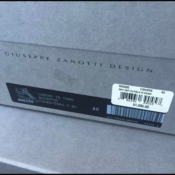 Men\'s NWT 1,100 Giuseppe Zanotti main image 7