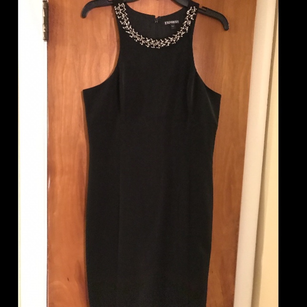 Express Sleeveless Black Dress