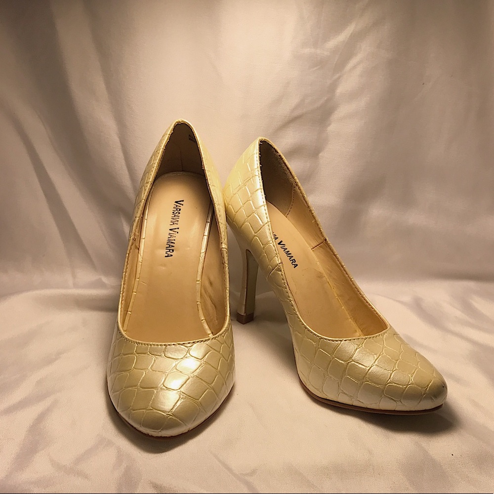 Faux Alligator Heels