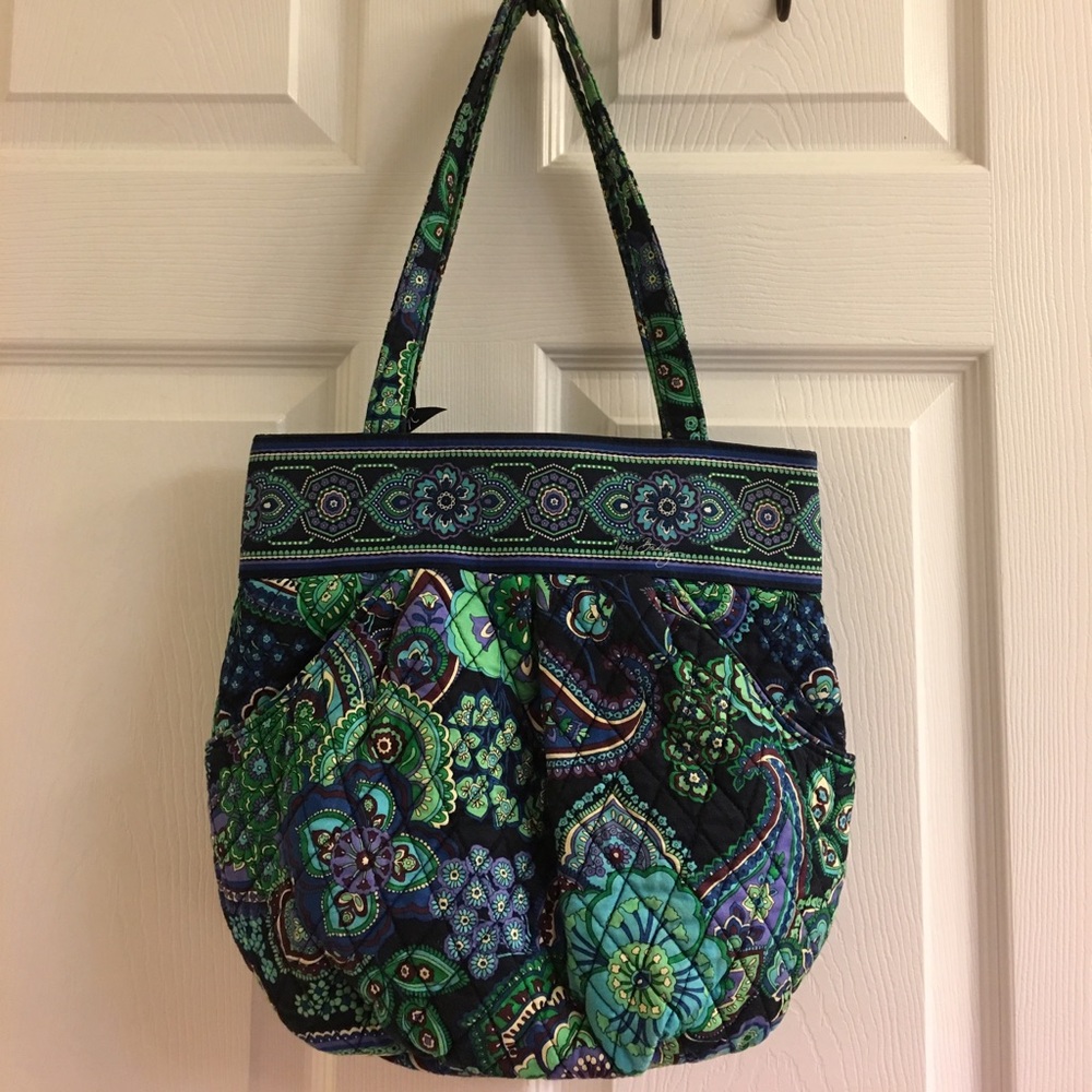 Vera Bradley bag and makeup bag.