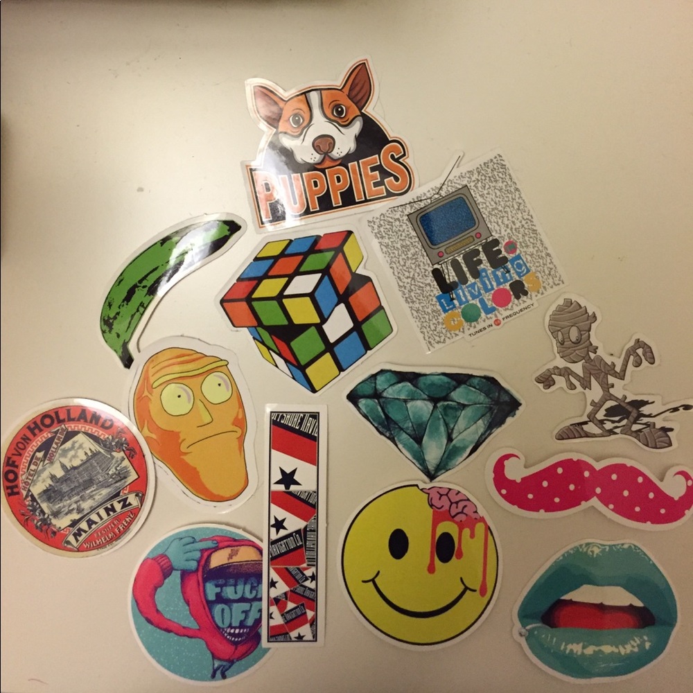 Stickers: individual/bundle