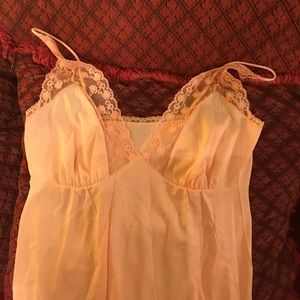 Vintage lingerie gown