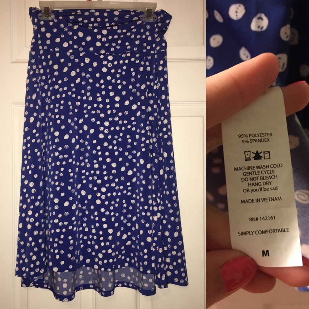 {PRICE DROP} Lularoe Medium Azure *EUC*