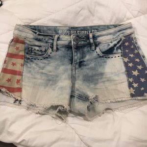 Target American Flag Shorts