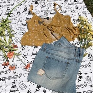 Bright summer crop top