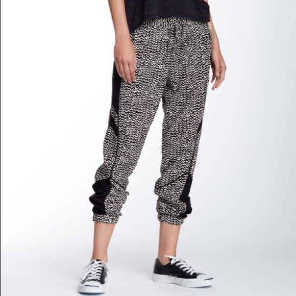 Pam & Gela Pants - Pam & Gela : silk track pants