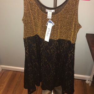 Sparkly lace dress