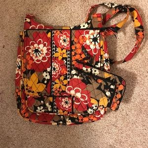 Vera Bradley wallet & mailbag crossbody