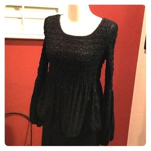 ON SALE this week! LONG BELL SLEEVE LACE TOP, Med