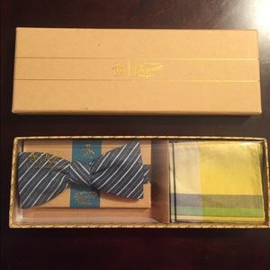 Penguin Bow tie & Matching Handkerchief set