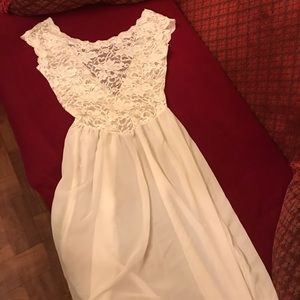 Vintage lingerie gown