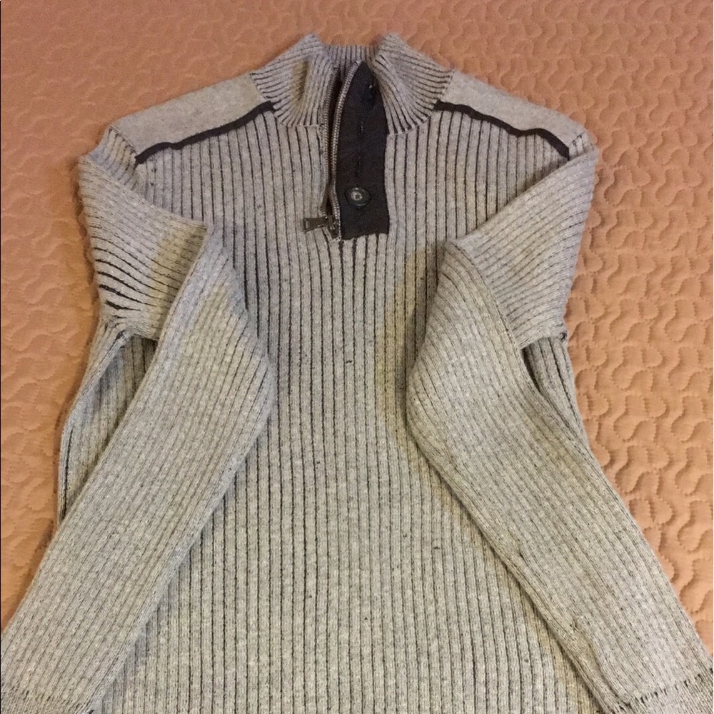 INC International Concepts Men's half zip sweater