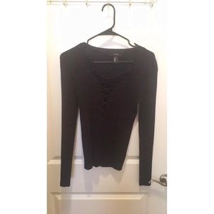 Forever 21 Sexy Criss Cross Sweater *Never worn*