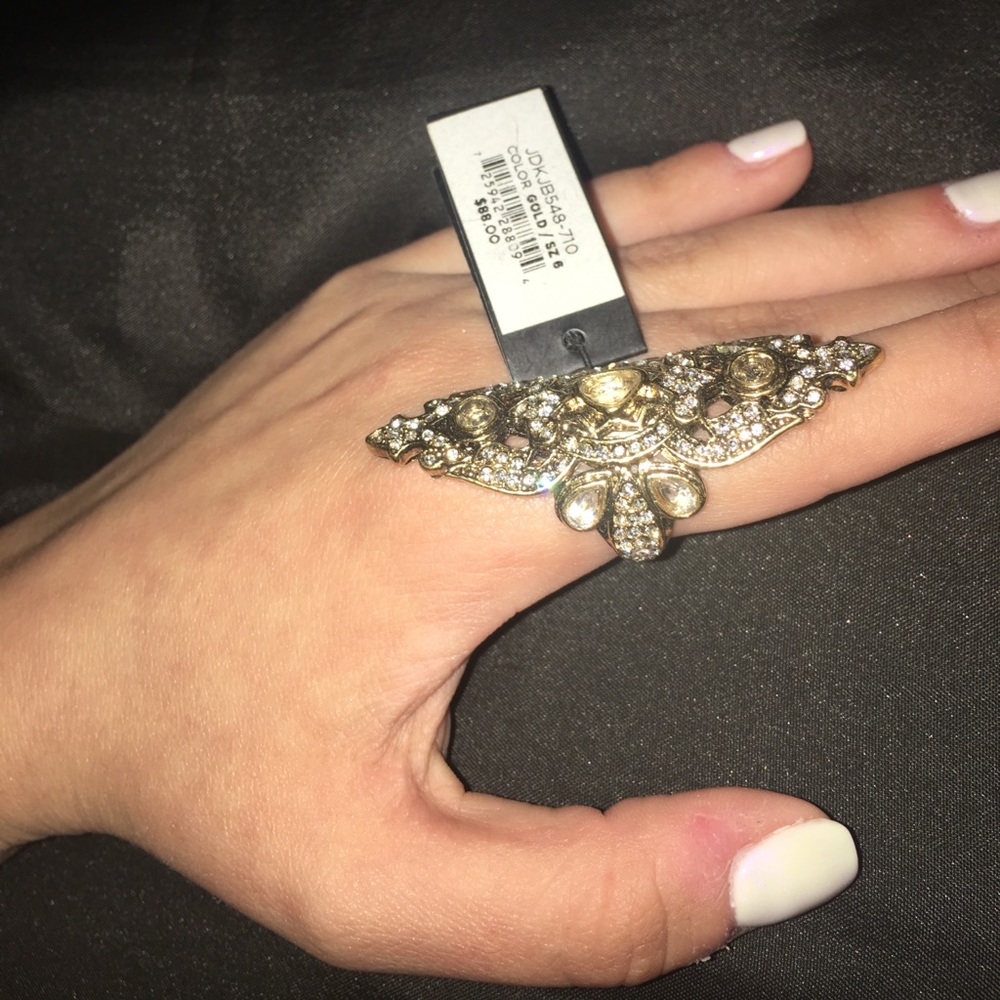 Bcbg gold ring